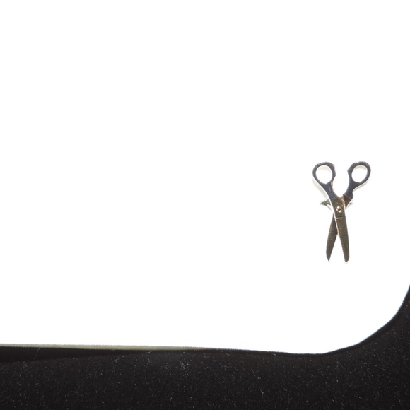 New 2 tone Scissors Cuff links silver gold - Picture 2 of 2